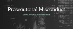 Prosecutorial Misconduct